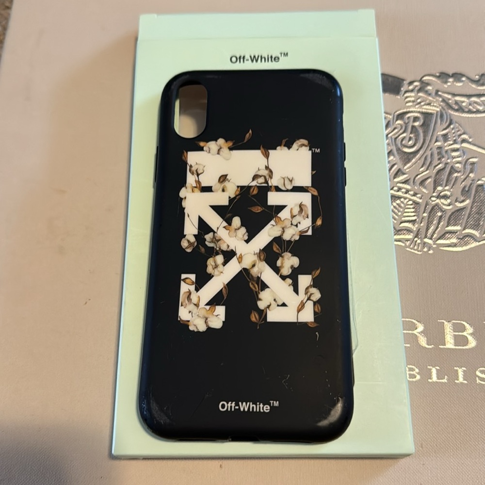 Off-White iPhone XR protective case and 2 extra cases